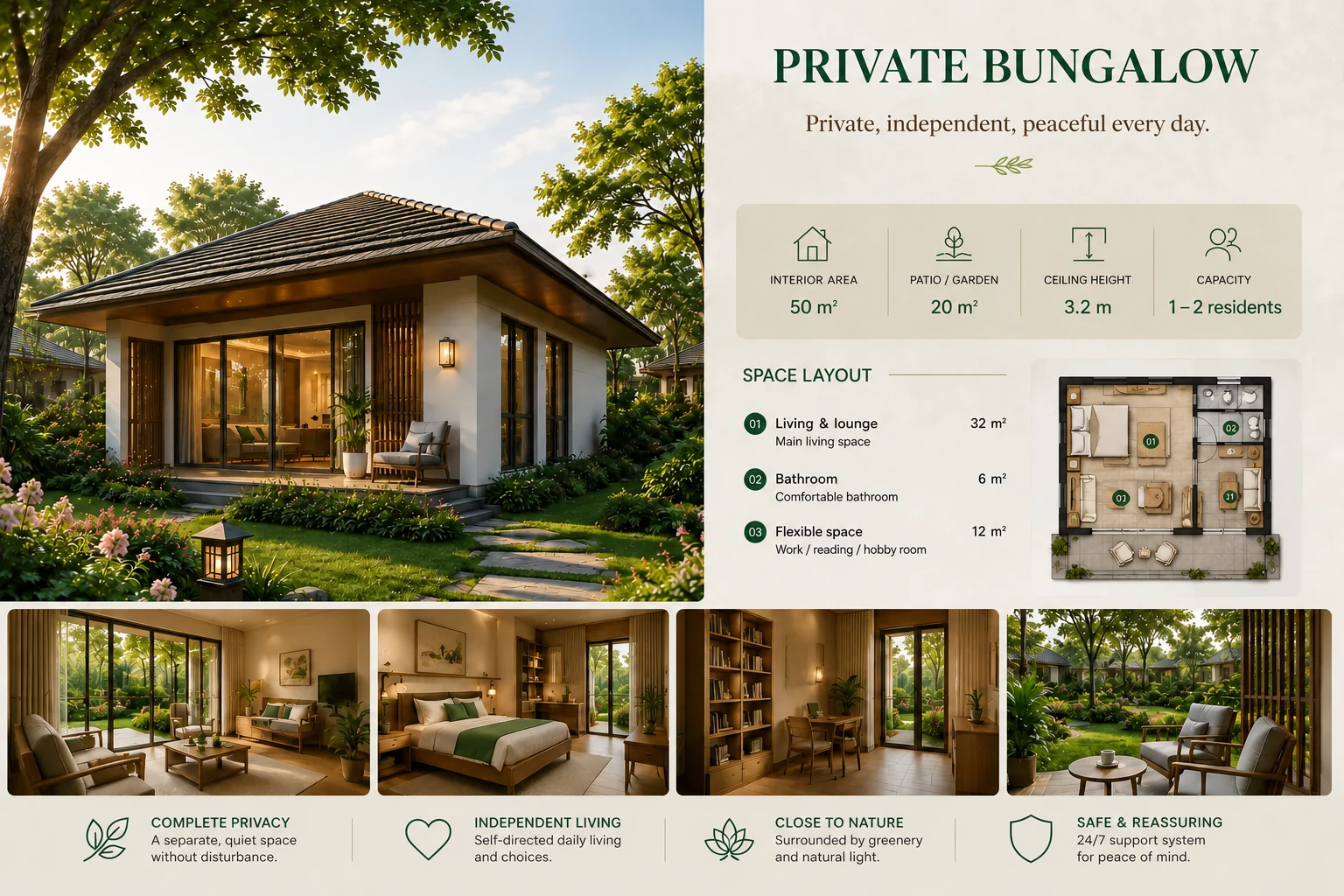 Private Bungalow
