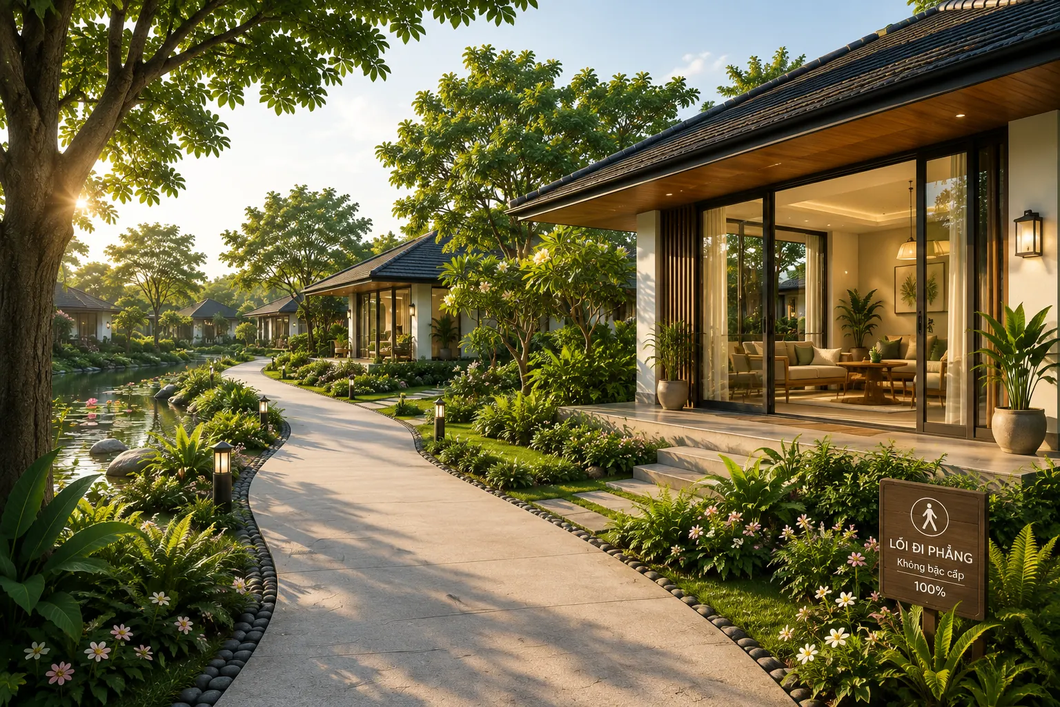 Thiết kế bungalow an toàn tại An Nhiên
